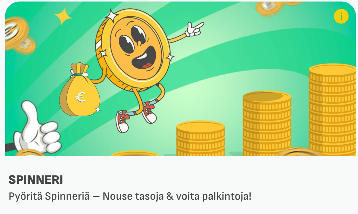 Spinnaus Level Up -järjestelmä (Spinneri)