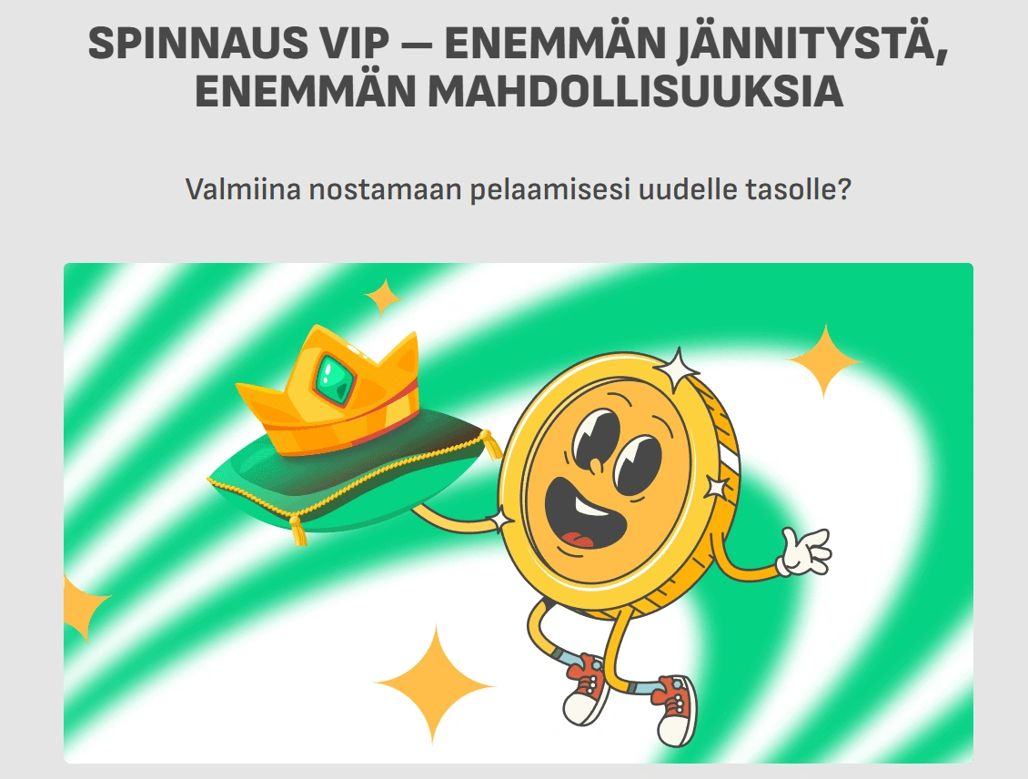 VIP-tilanne Spinnaus Casinolla